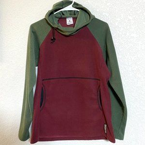 Melanzana Micro Grid Hoodie V1 Port/Thyme M
